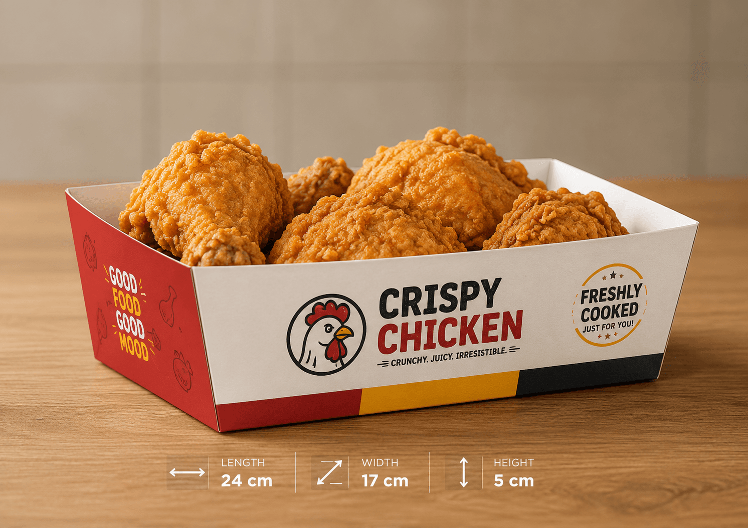 Fried Chicken Tray (indoor)