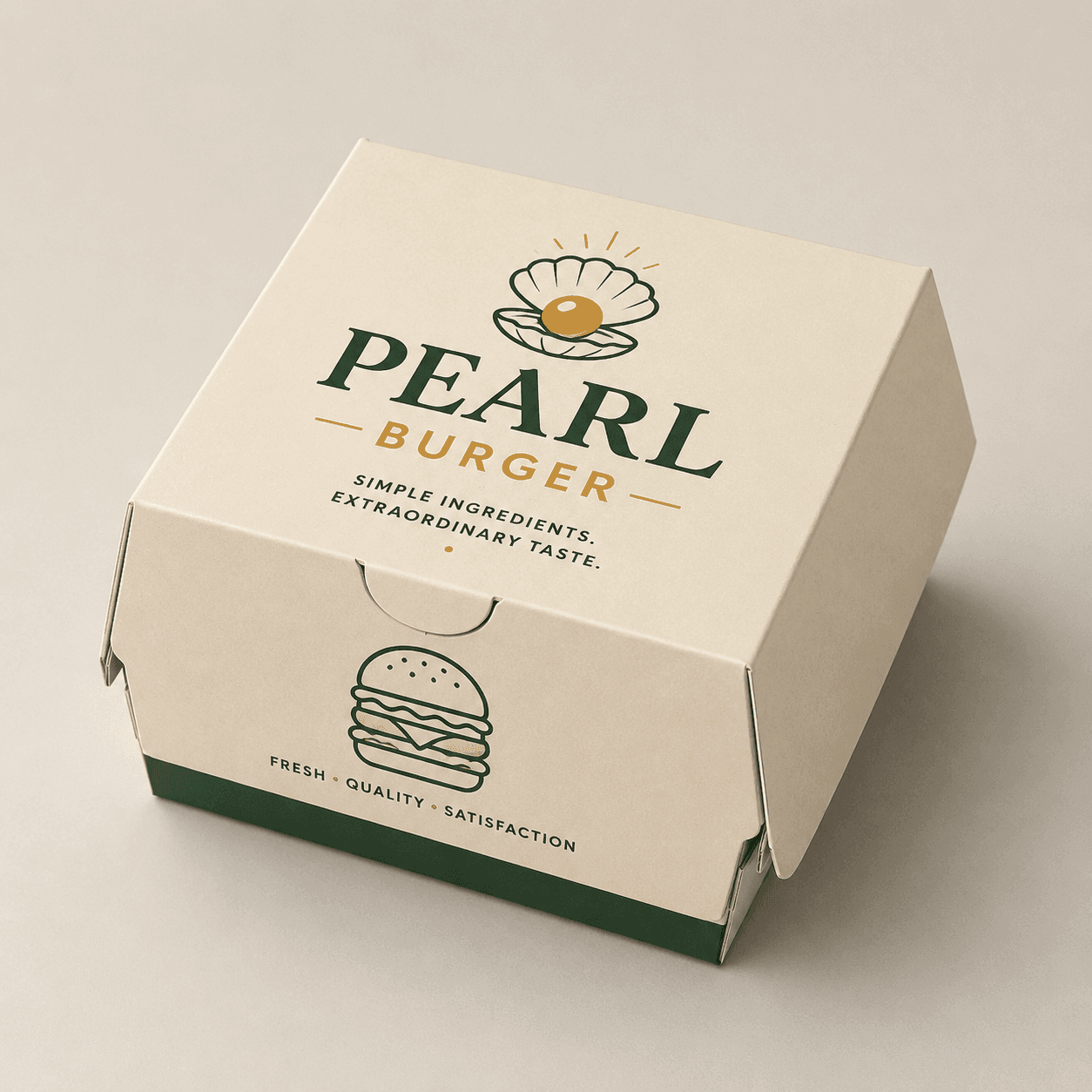 Pearl Burger Box