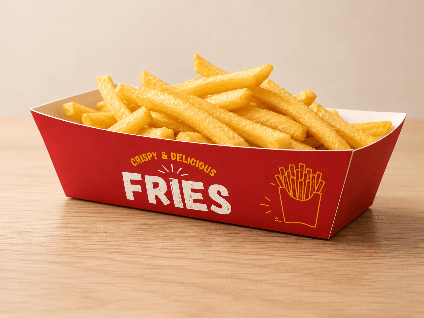 French Fries Tray (indoor)