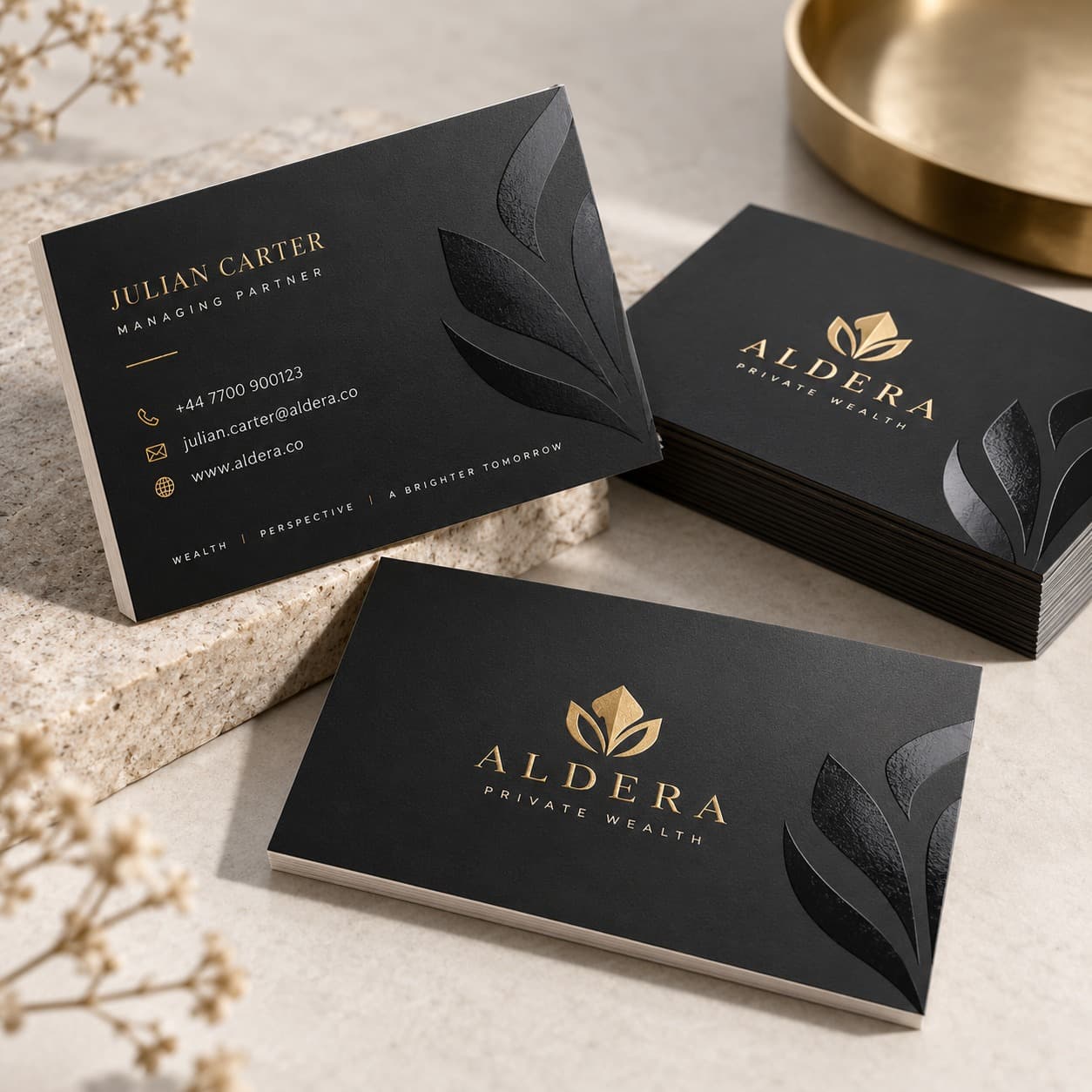 Gold Foil Spot UV Matt Lamination 400gsm