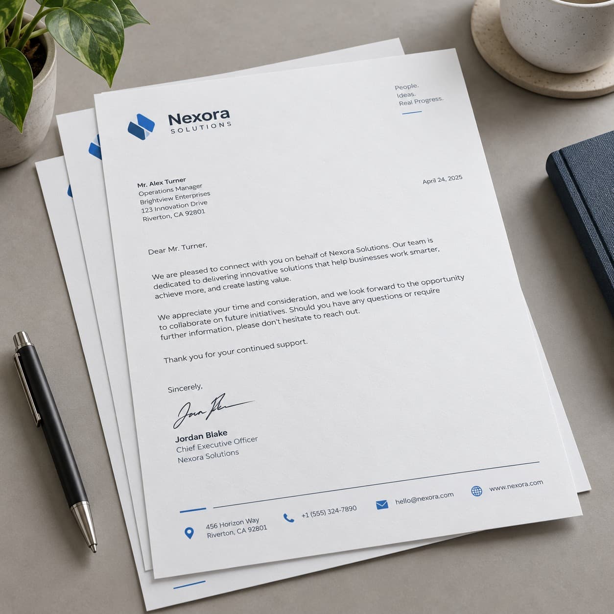 Letterhead (Wood Free paper 120gsm)