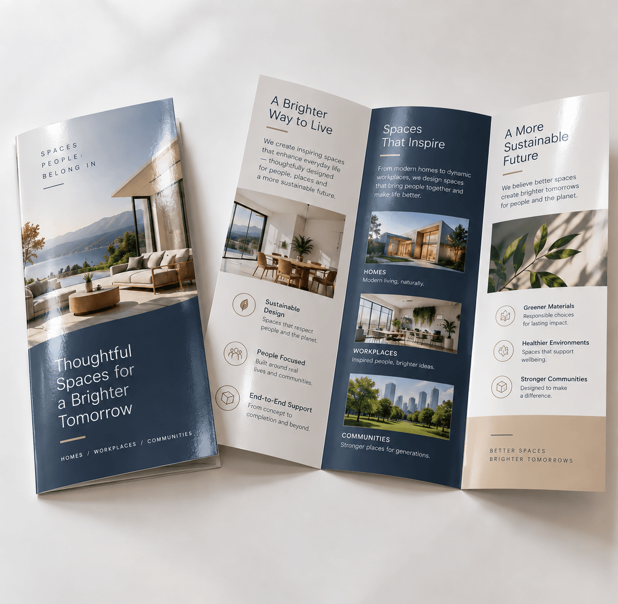 Brochure Real Size (Glossy paper 170gsm)
