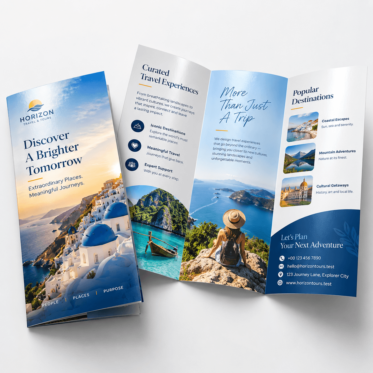 Brochure Real Size (Glossy paper 135gsm)