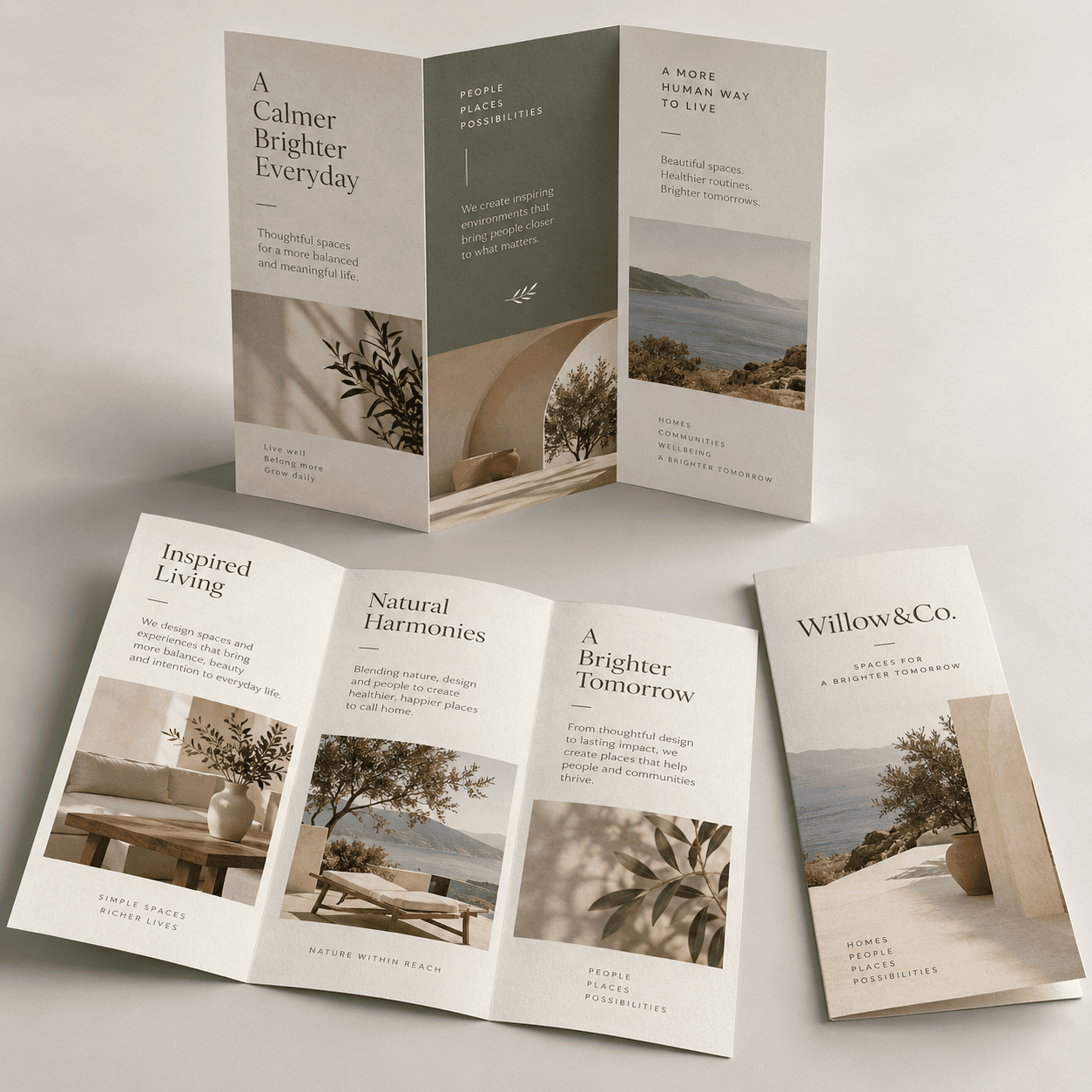 Brochure Real Size (Wood free paper 100gsm)