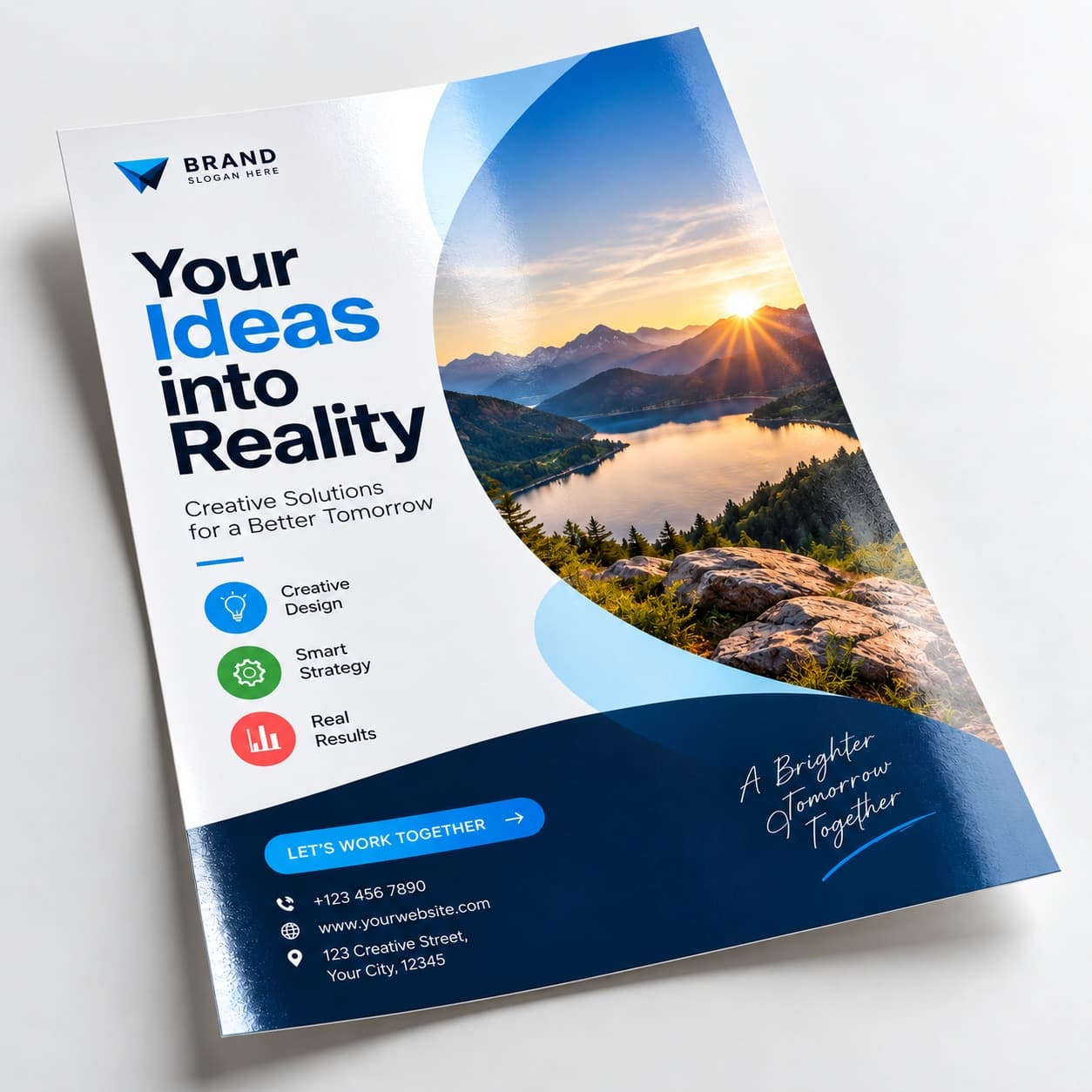 Flyer Real Size (Glossy 135gsm)