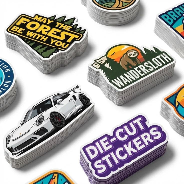 Custom Die Cut Matt Lamination 400gsm