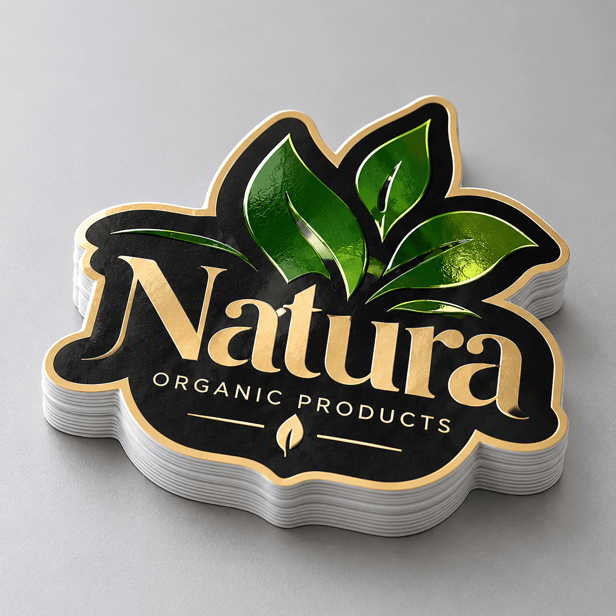 Custom Die Cut Spot UV Matt Lamination 400gsm
