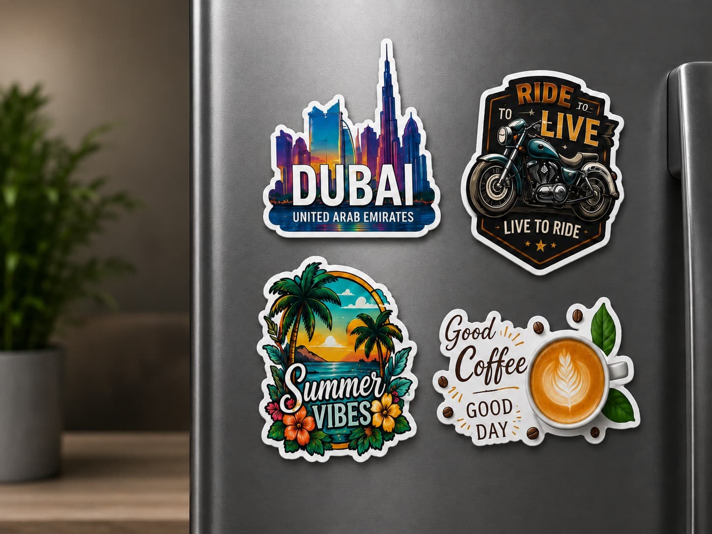 Fridge Magnet (Normal & Custom Die Cut)