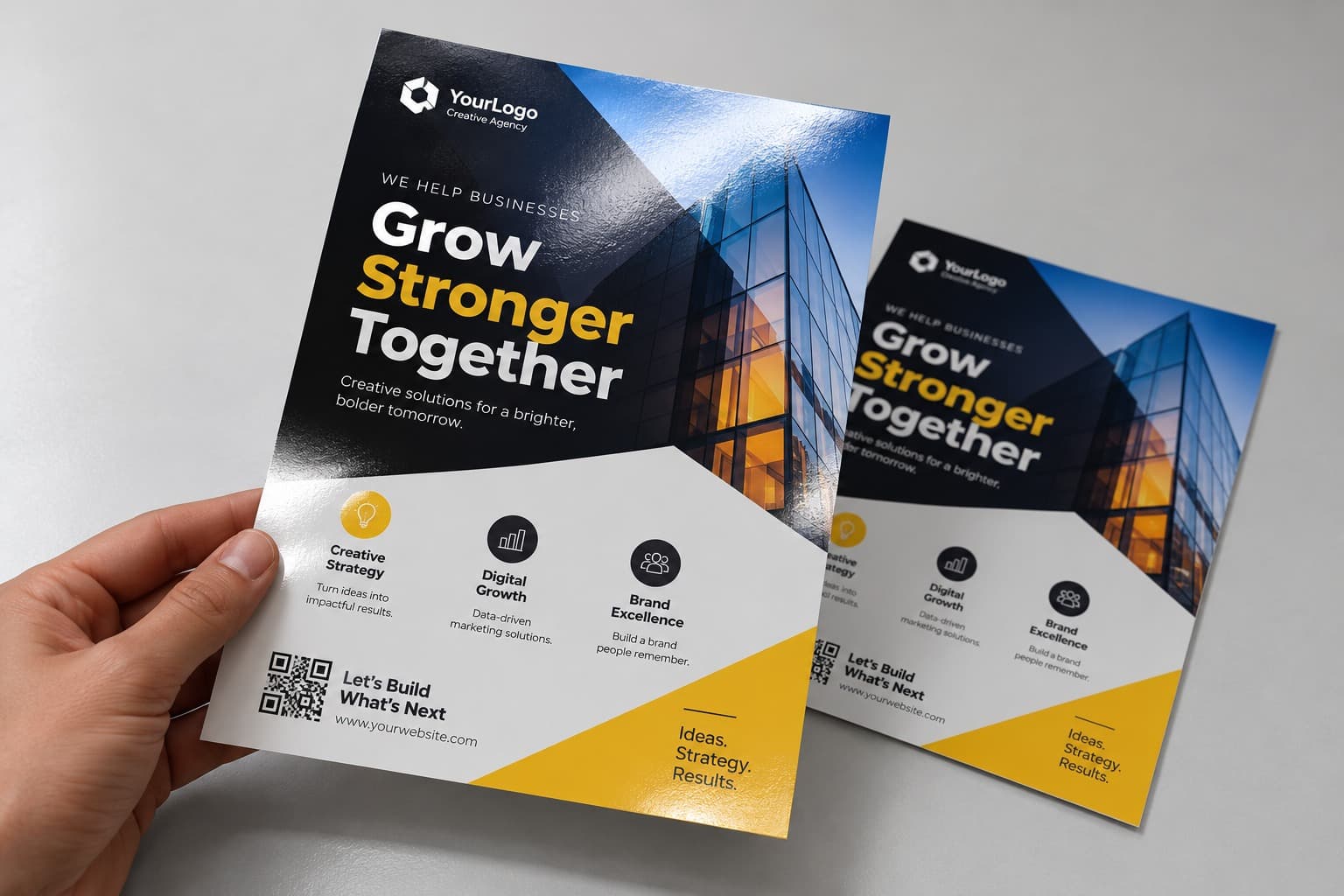 Flyer Real Size (Glossy 200gsm)