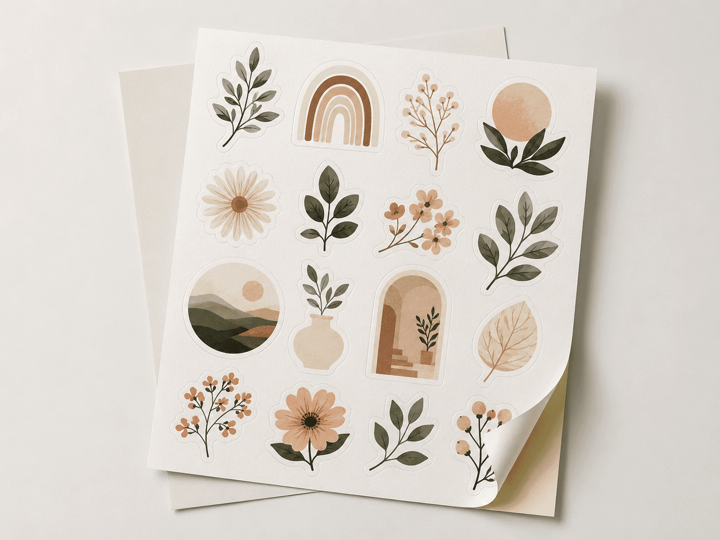 Sticker Without Lamination (23x17 cm)